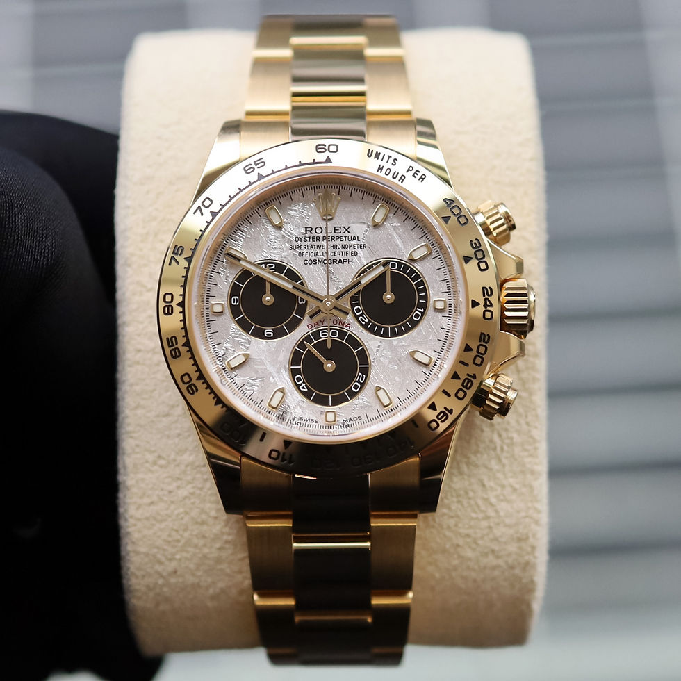 Thumbnail: Rolex Daytona 116508 2021 18ct Yellow Gold Factory Meteorite Dial