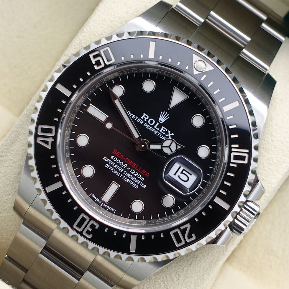 Gents Stainless Steel Anniversary Rolex Sea-Dweller 43 MK1 Complete With B&P