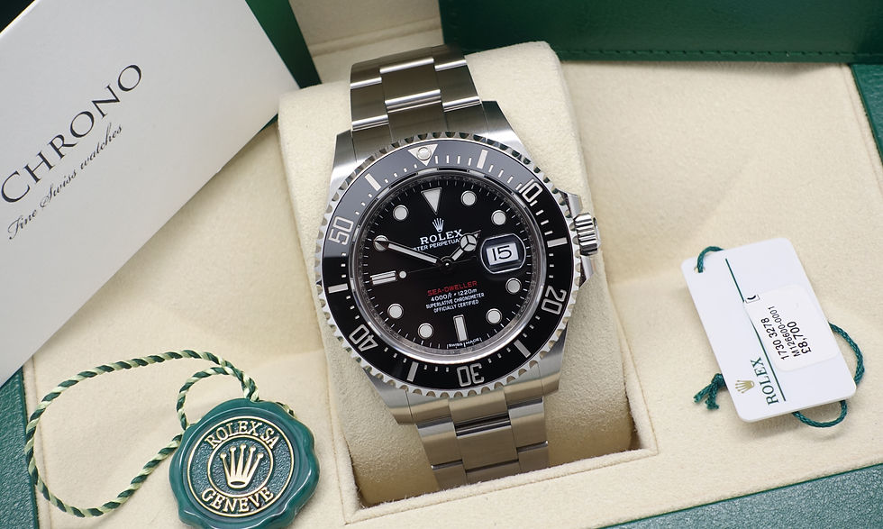 Thumbnail: Gents Stainless Steel Anniversary Rolex Sea-Dweller 43 MK1 Complete With B&P