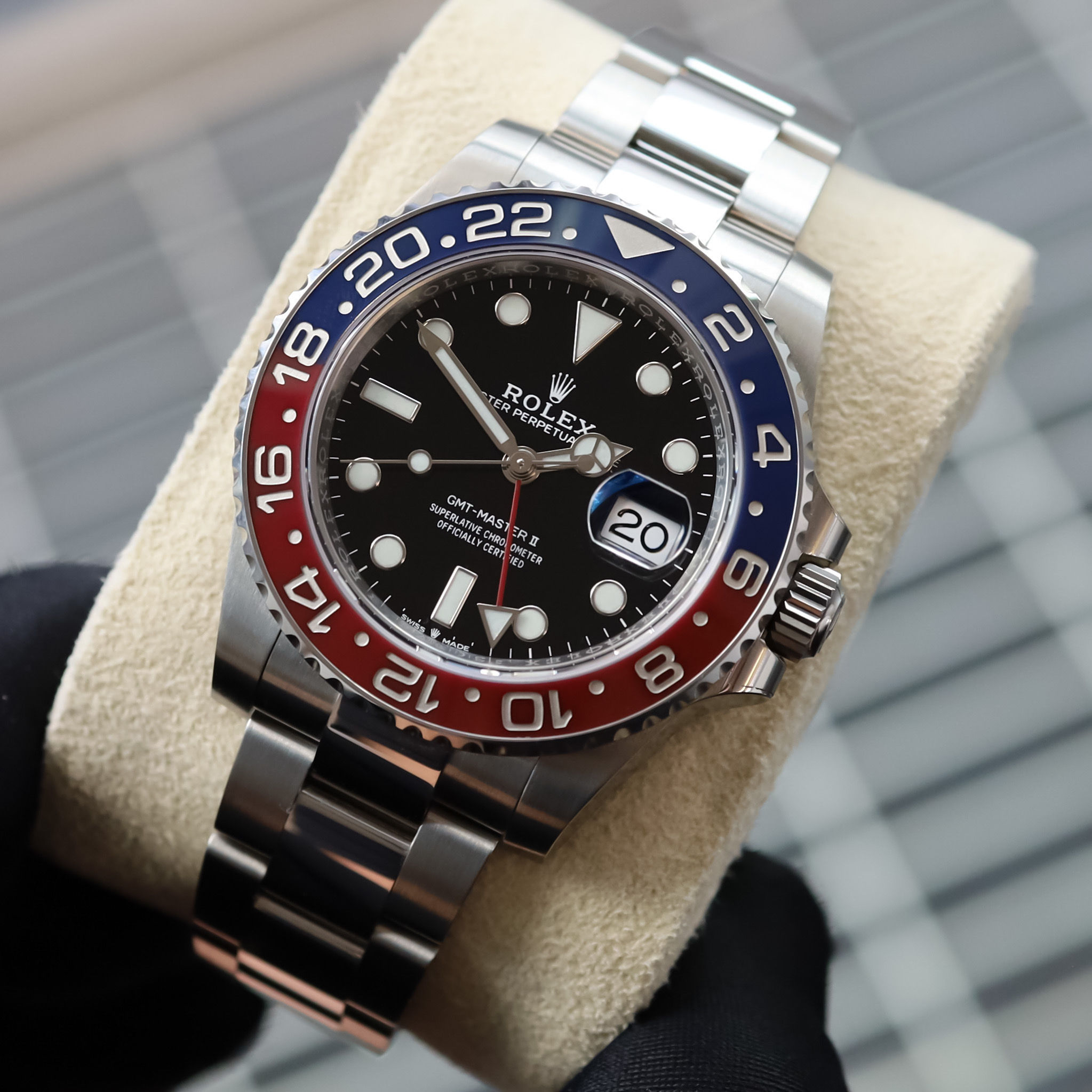 Rolex Oyster Pepsi Unworn GMT-Master II 126710BLRO Box & Papers