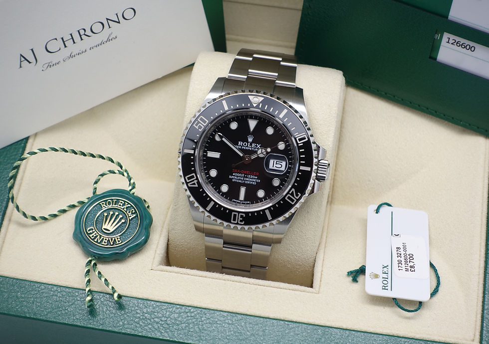 Thumbnail: Gents Stainless Steel Anniversary Rolex Sea-Dweller 43 MK1 Complete With B&P