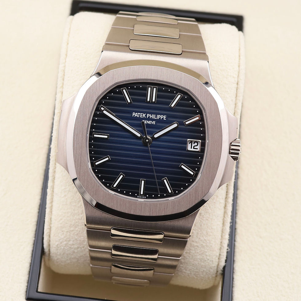 Thumbnail: 2023 Gents 18ct White Gold Patek Philippe Nautilus 5811/1G-001 Blue