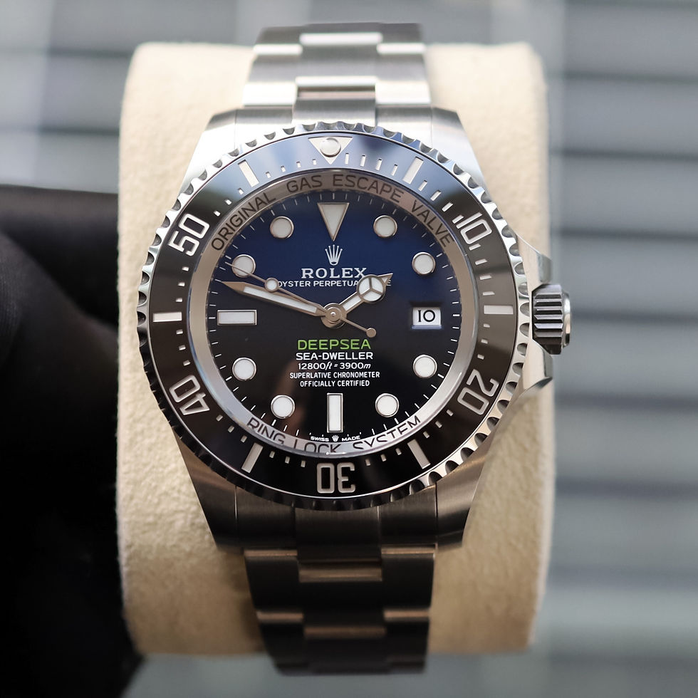 Thumbnail: Rolex 136660 James Cameron Deepsea D-Blue 2023 Unworn Box & Papers