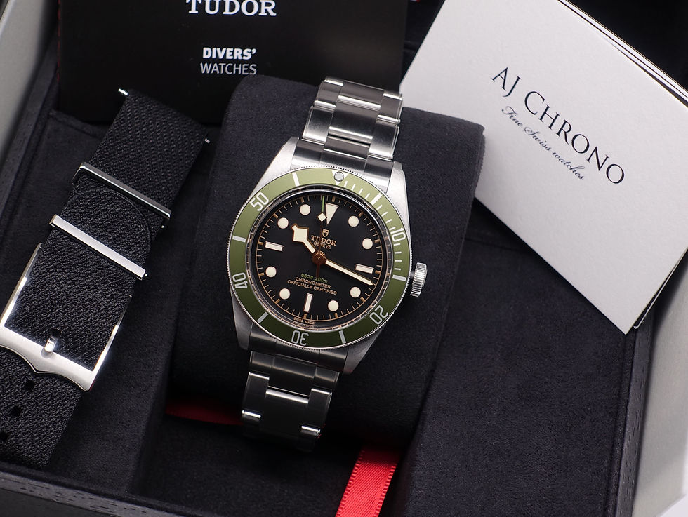 Thumbnail: Unworn 2019 Harrods Edition Heritage Black Bay Tudor Full International Warranty