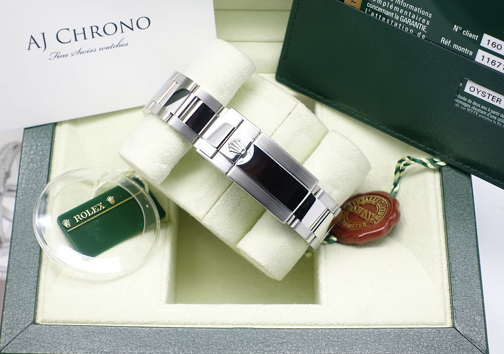 Thumbnail: Full set 2014 Rolex Oyster Perpetual GMT-Master II Batman 116710BLNR