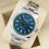 Thumbnail: Unworn Gents Stainless Steel Rolex Oyster Perpetual Milgauss Z Blue Stickers
