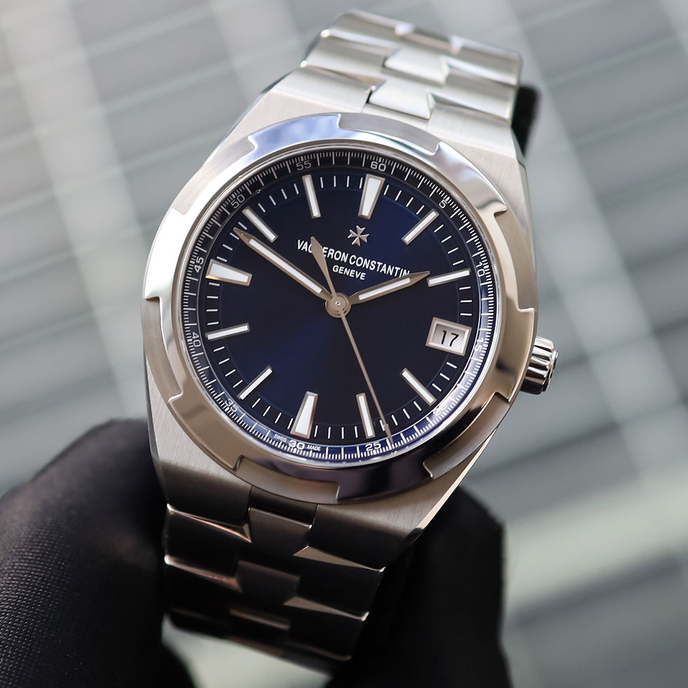 Thumbnail: 2022 Stainless Steel Vacheron Constantin Overseas 4500V Blue Dial