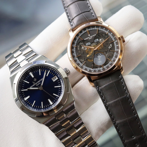 18ct Rose Gold Vacheron Constantin Traditionnelle Complete