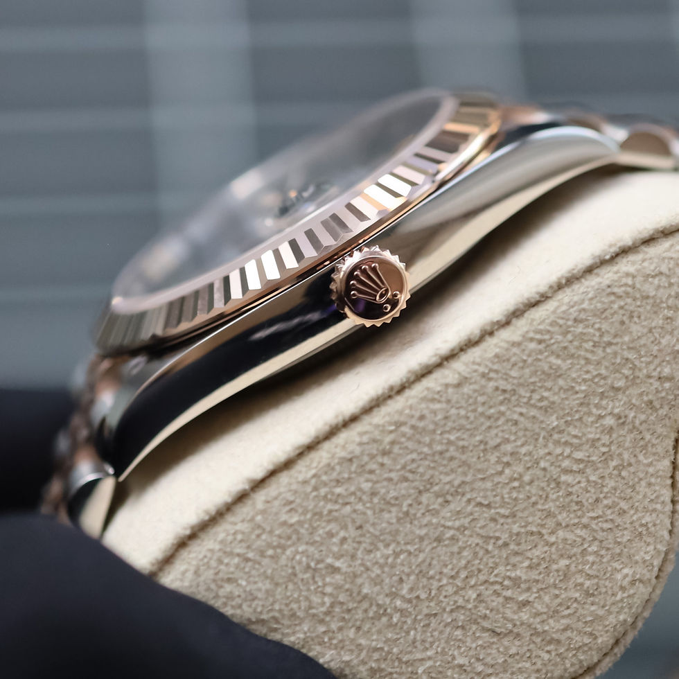 Thumbnail: 2023 Steel & Rose Rolex Oyster Perpetual Datejust 41 Wimbledon Dial