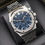 Thumbnail: Gents stainless steel Audemars Piguet Royal Oak Chronograph Blue 26240ST