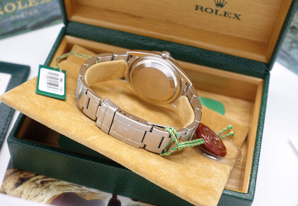 Thumbnail: Gents Collectors Full Set Steel Rolex Explorer 36 With Original Rolex Paperwork