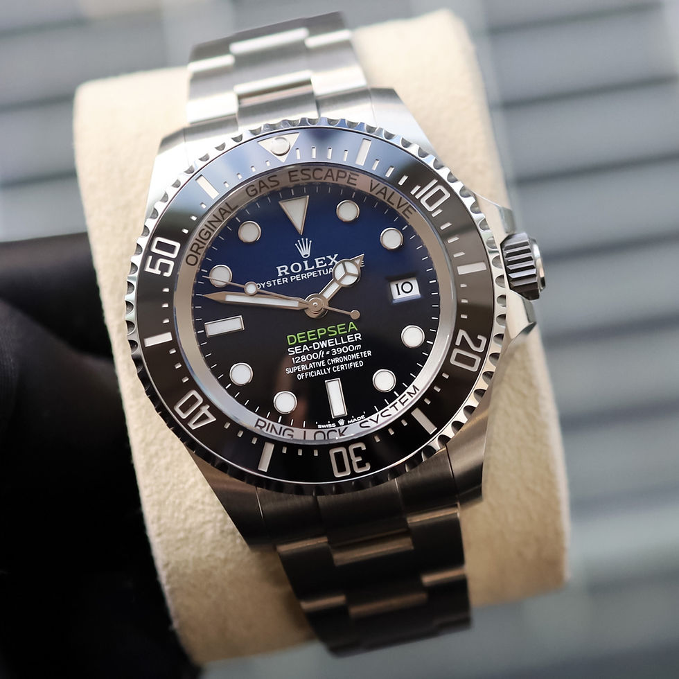 Thumbnail: Rolex 136660 James Cameron Deepsea D-Blue 2023 Unworn Box & Papers