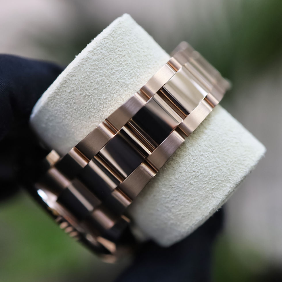 Thumbnail: Unworn 2021 18ct Rose Gold Rolex Oyster Perpetual Sky-Dweller Rhodium Dial