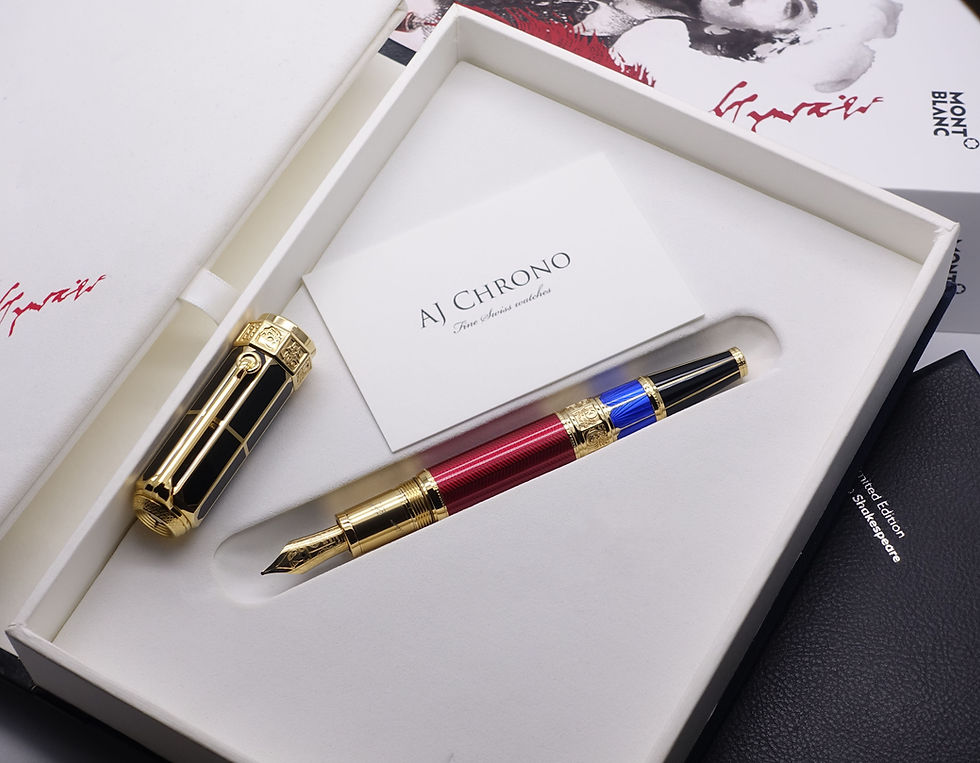 Thumbnail: Limited Edition Montblanc Writers Edition William Shakespeare Fountain Pen 1597