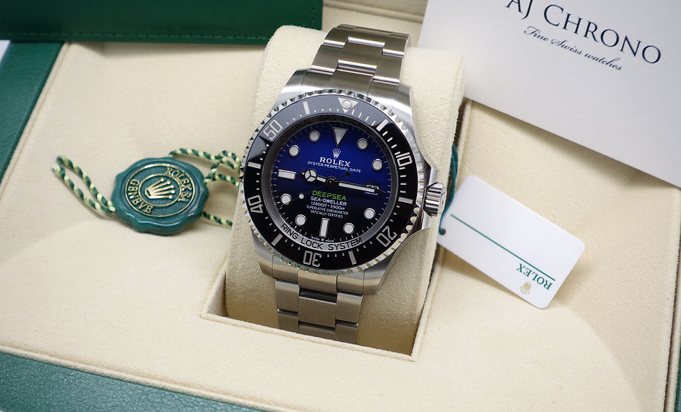 Thumbnail: Gents Stainless Steel Rolex James Cameron Deepsea D-Blue Dial 2018 Box & Papers