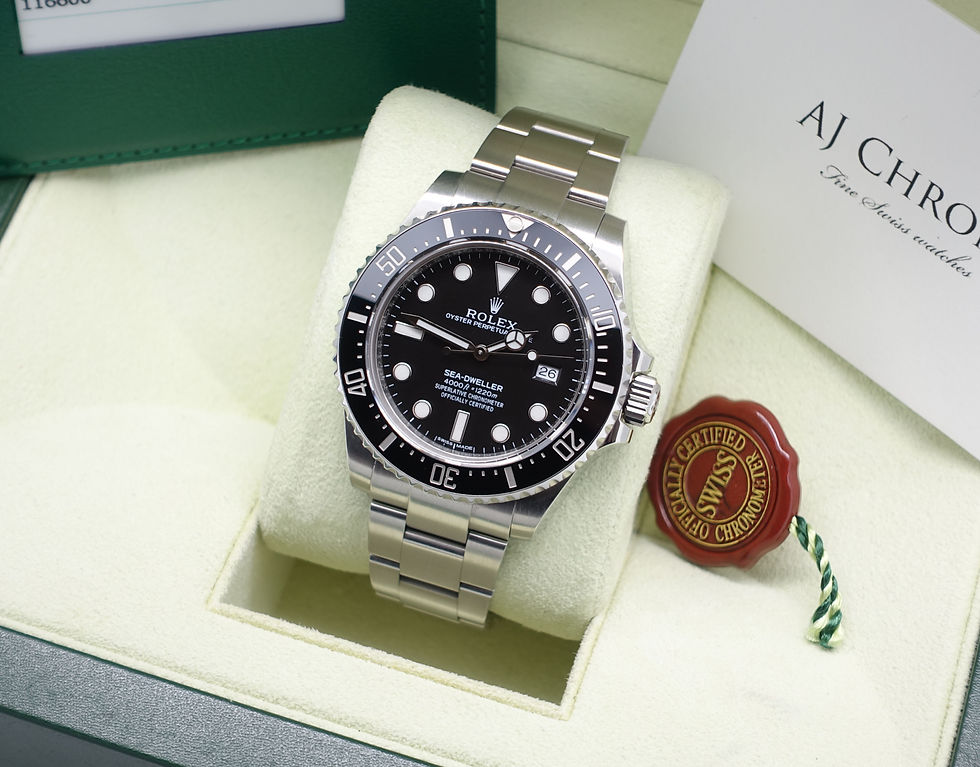 Thumbnail: Discontinued Rolex Oyster Perpetual Sea-Dweller 4000 116600 Box & Papers 2014