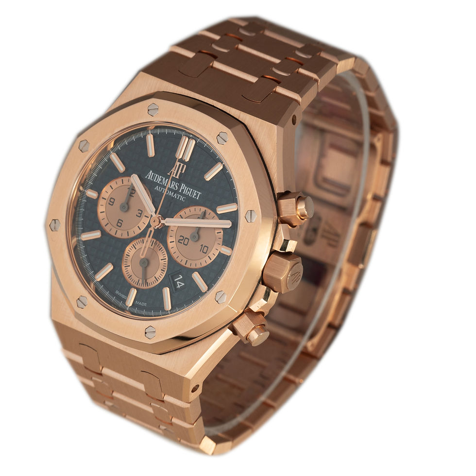 Thumbnail: Audemars Piguet 26331or Blue Dial Complete With Box & Papers
