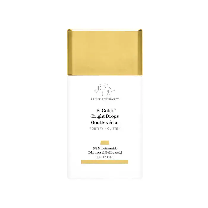 Drunk Elephant B-Goldi illuminating drops with 5% niacinamide