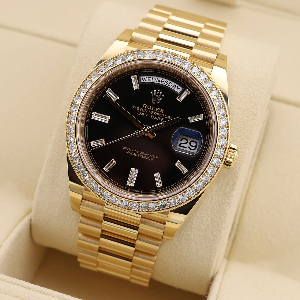 Thumbnail: 18ct Yellow Gold Rolex Oyster Perpetual Day-Date 40 2022 228348RB