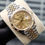 Thumbnail: Unworn 2022 Steel & 18ct Gold Rolex Datejust 41 With Champagne Baton Dial