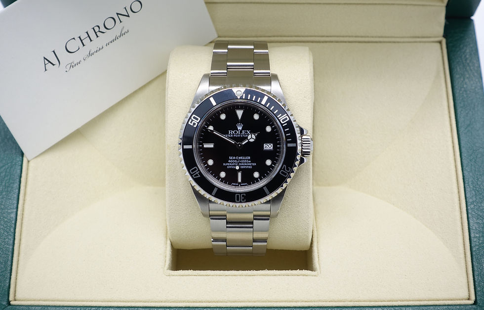 Thumbnail: Gents Stainless Steel Rolex Oyster Perpetual Sea-Dweller 16600 Dated 2002