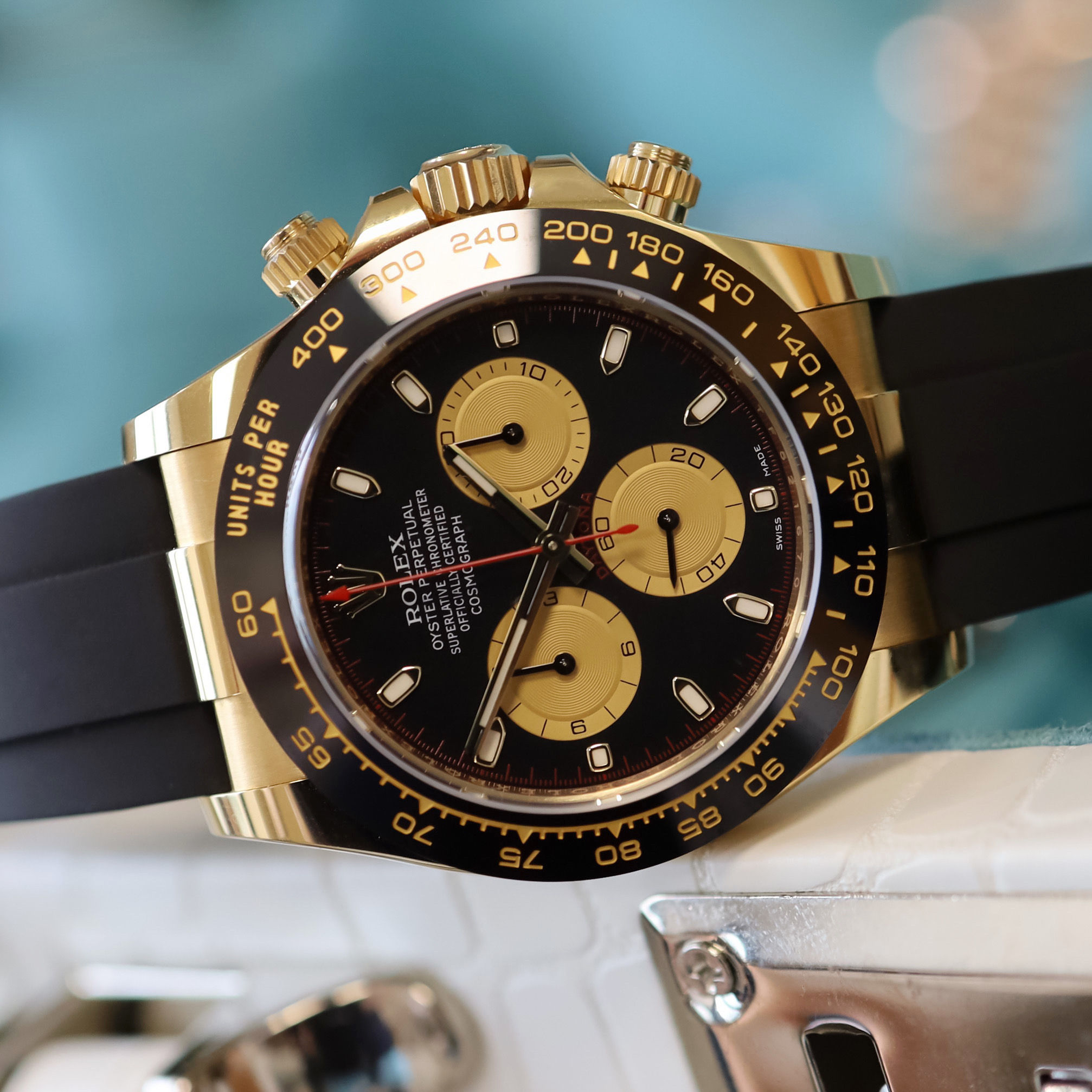 Rolex Cosmograph Daytona 18k Paul Newman 116518LN 2021 Box & Papers