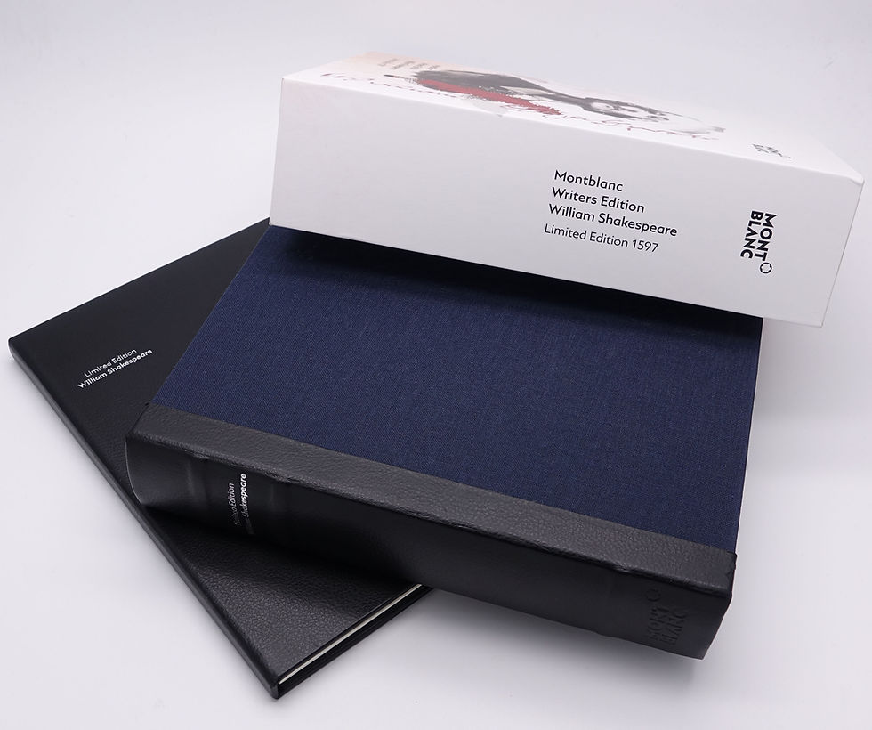 Thumbnail: Limited Edition Montblanc Writers Edition William Shakespeare Fountain Pen 1597