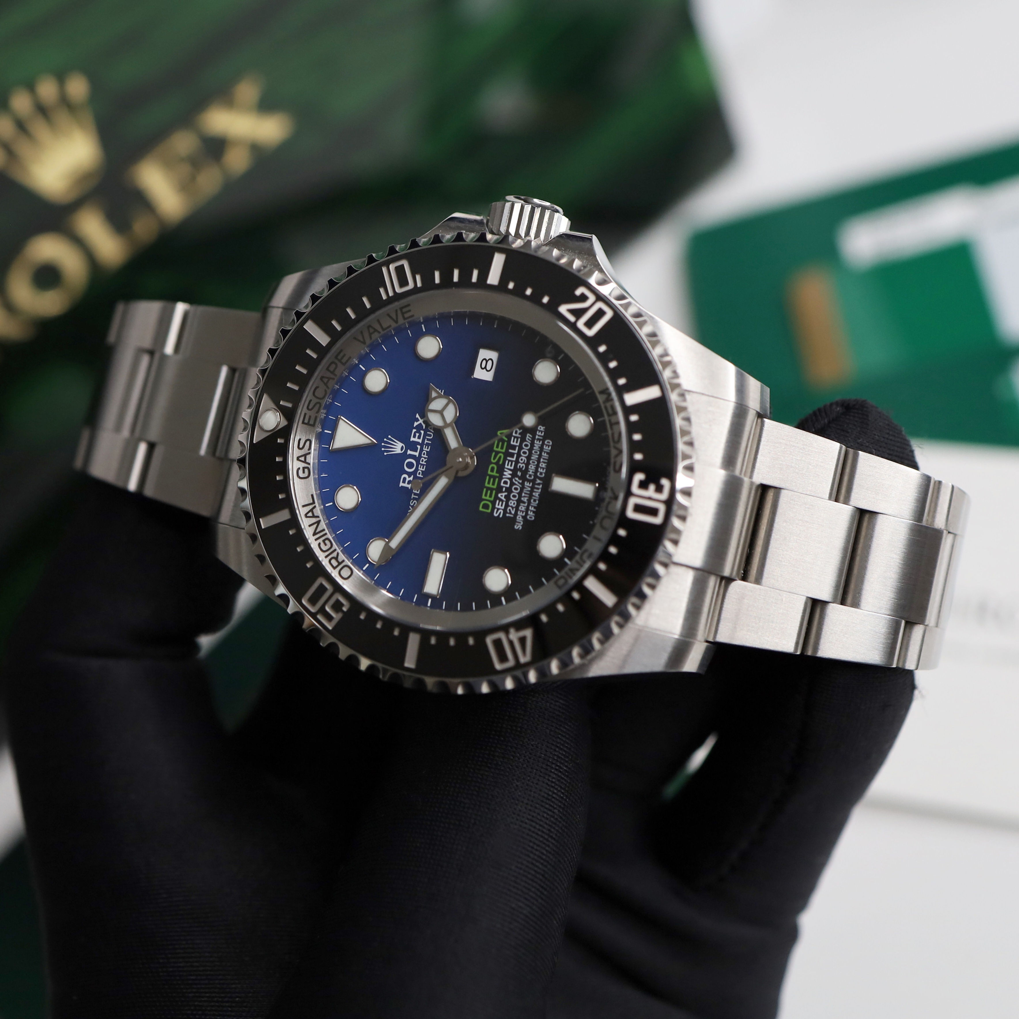 2019 Stainless Steel Rolex James Cameron Deepsea D-Blue Dial Some Factory Seals