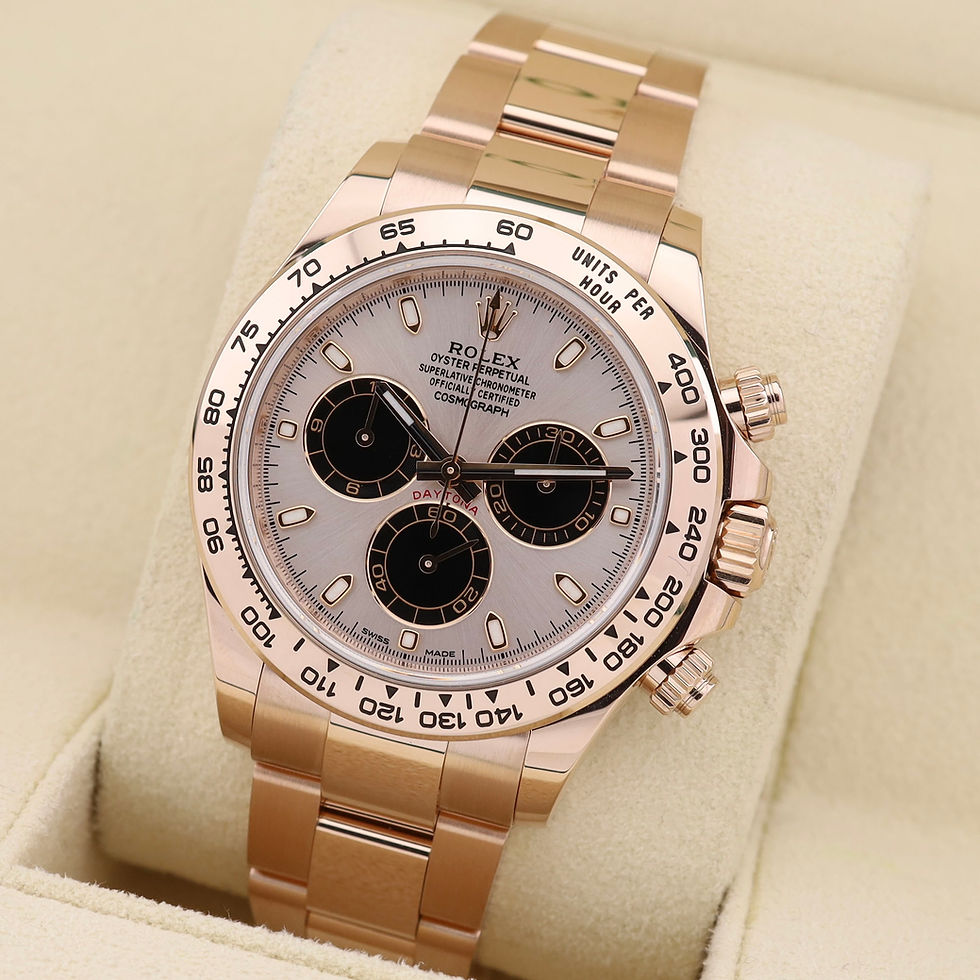 Thumbnail: 2023 Everose Gold Rolex Daytona New Sundust Dial 116505