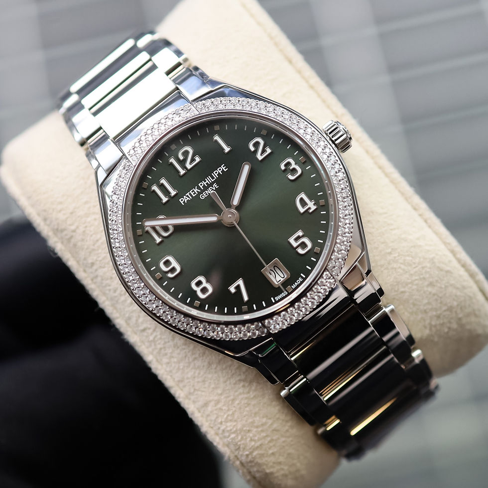 Thumbnail: Unworn 2023 Ladies Stainless Steel Patek PhilippeTwenty-4 7300/1200A