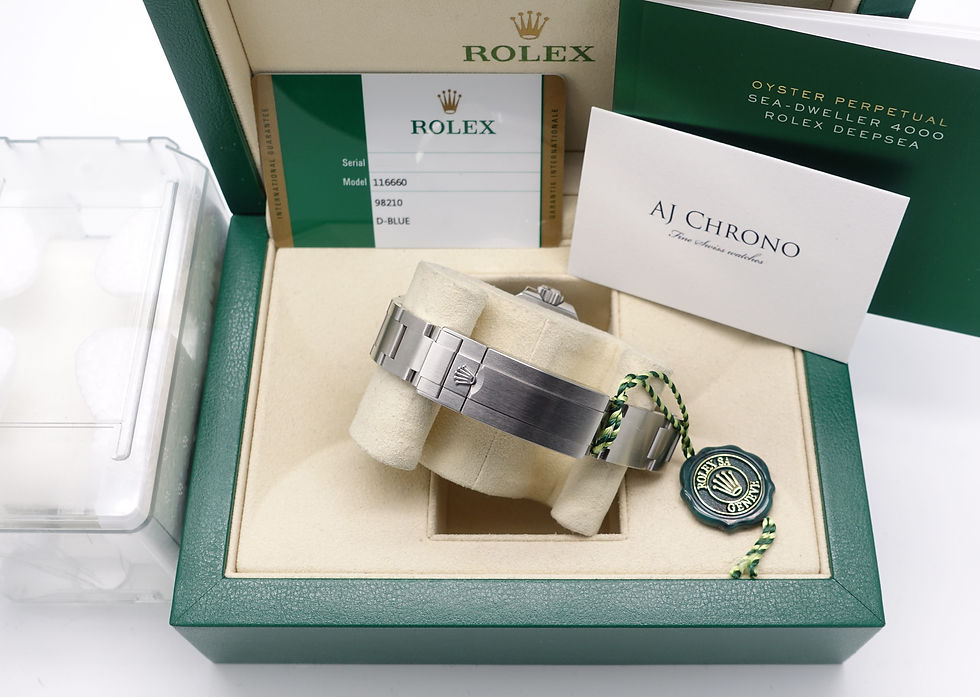 Thumbnail: Gents Stainless Steel Rolex James Cameron Deepsea D-Blue Dial 2015 Box & Papers