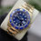 Thumbnail: Unworn 18ct Yellow Gold Rolex Oyster Perpetual Submariner Date Blue Kit 126618LB