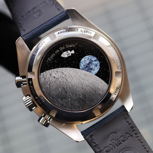 Unworn 2023 Omega Speedmaster 'Silver Snoopy Award'