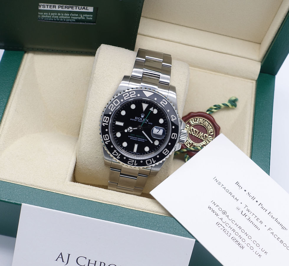 Thumbnail: Gents Stainless Steel Rolex GMT-Master II 116710LN With Box & Papers