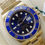 Thumbnail: Gents 18ct Yellow gold Rolex Oyster Perpetual Submariner Date B & P 2019 Service