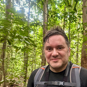 Claudio Tennie im Rekambo-Nationalpark.