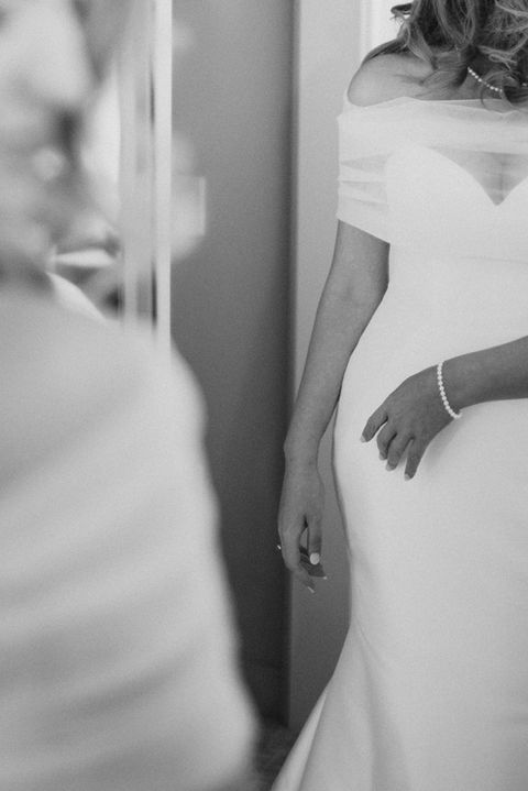 Bride at the Newbury Hotel in Boston, Massachusetts