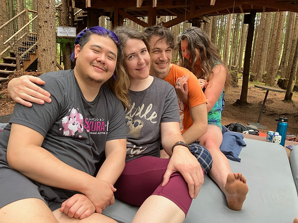 Cuddle Party with Julie Wright "Julz" and friends.  