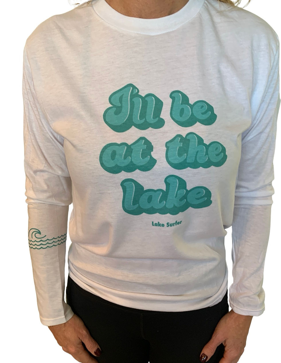 Thumbnail: I’ll be at the lake-long sleeve 