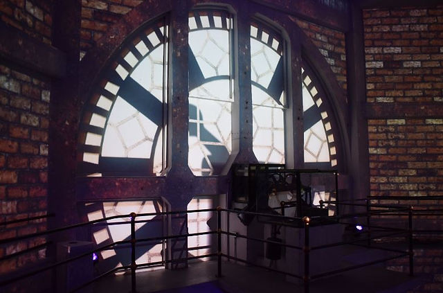 Inside the clock tower