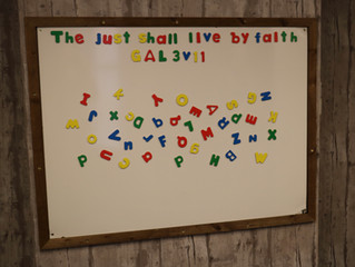 The Message on the Magnetic Board