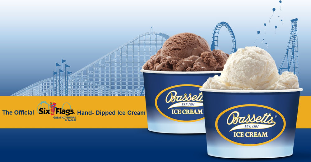 The Official Six Flags Great Adventure HandDipped Ice Cream