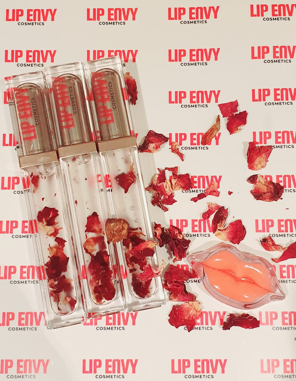 Clear water rose lipgloss