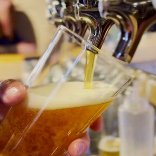 beer lounge promo reel social media