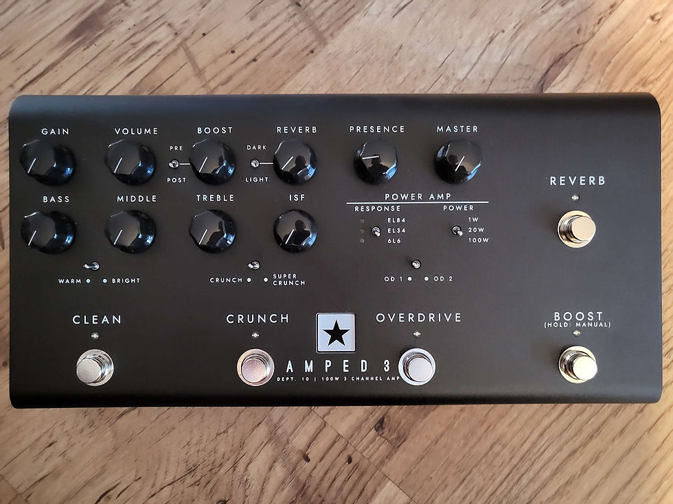 Blackstar Amped 3 Has Arrived!