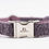 Thumbnail: Wool dog collar: ESSENTIAL TEDDY "Lilac"