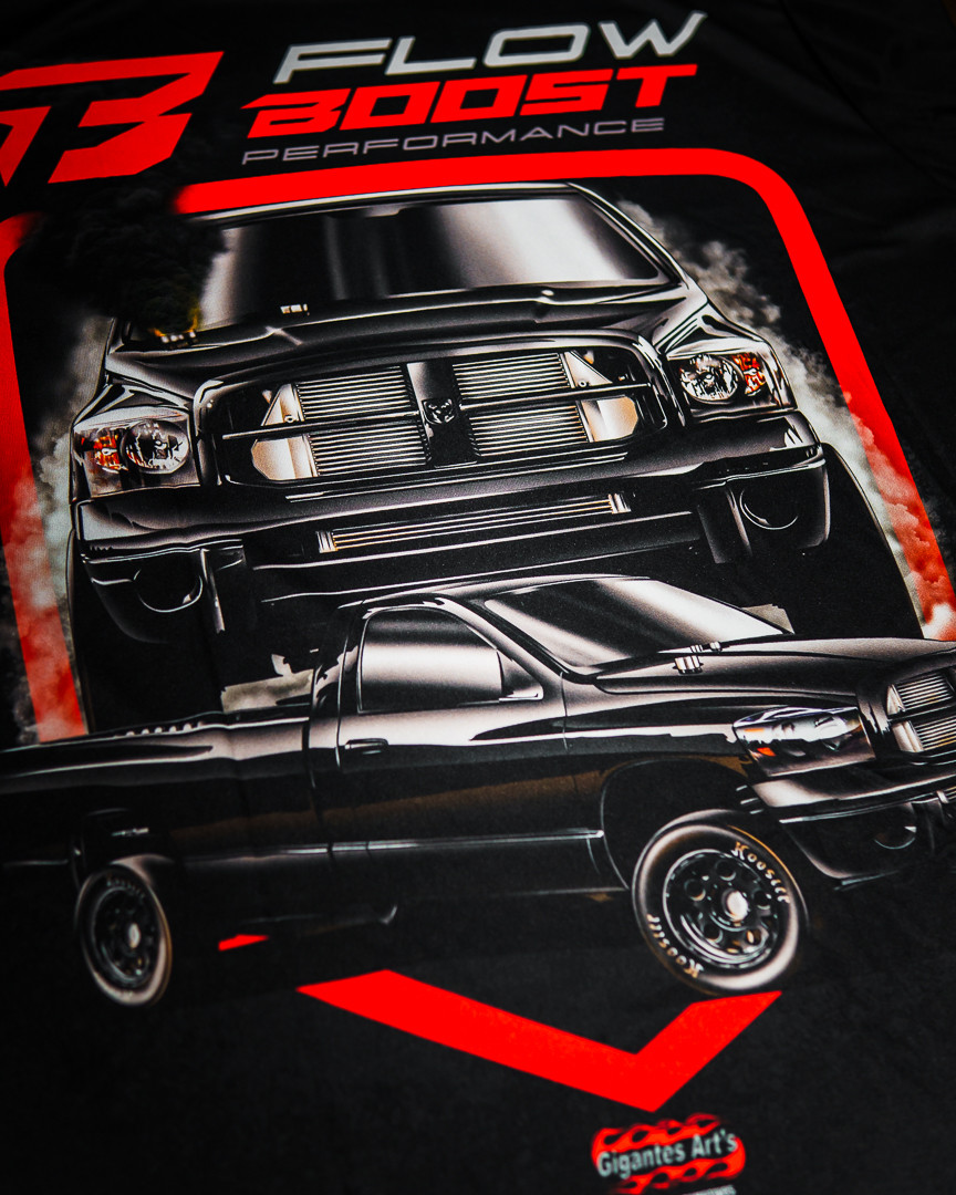 Miniatura: Camiseta Flow Boost Performance – Estilo Racing
