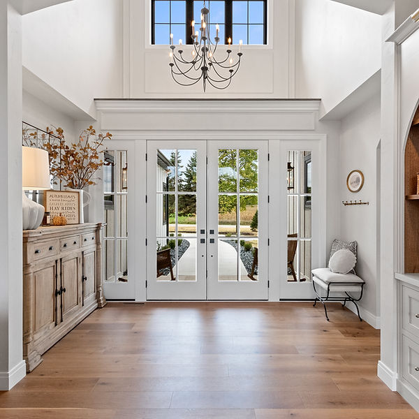 Custom home interior design