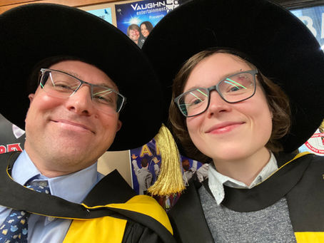 Dr. Stanton-Turcotte receives her PhD diploma!