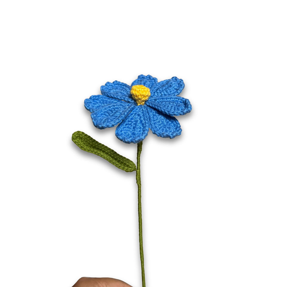 Thumbnail: Forever Cosmos Crochet flowers